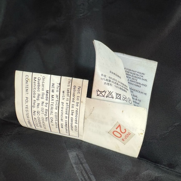 Lauren Ralph Lauren Vintage Jacket Black Button Up Wool Blend Coat Size Medium - Picture 4 of 17